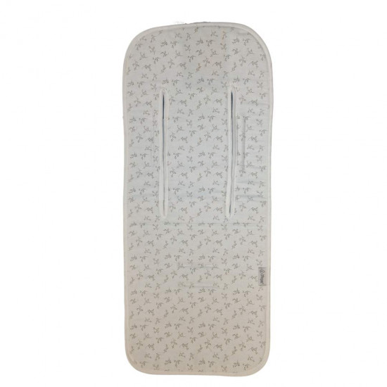 Colchoneta Silla Recta Ramillete Beige