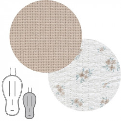 Colchoneta Silla Universal Reversible Mini Pio Beige