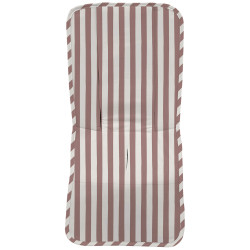 Colchoneta Silla Recta Rayas Maquillaje