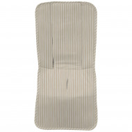 Colchoneta Silla Recta Iris Raya Beige