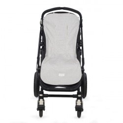 Colchoneta Silla Little Bloom Vichy Gris