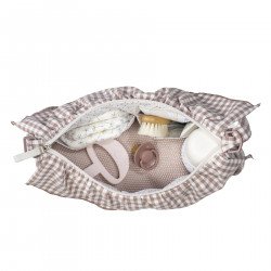 Bolso Crossbody Praliné Vichy Moka