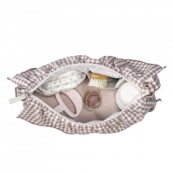 Bolso Crossbody Praliné Vichy Moka