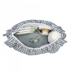 Bolso Crossbody Praliné Vichy Matcha