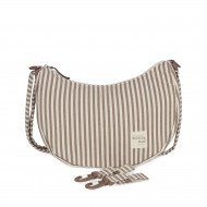 Bolso Crossbody Praliné Rayas Moka