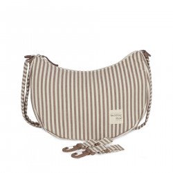 Bolso Crossbody Praliné Rayas Moka