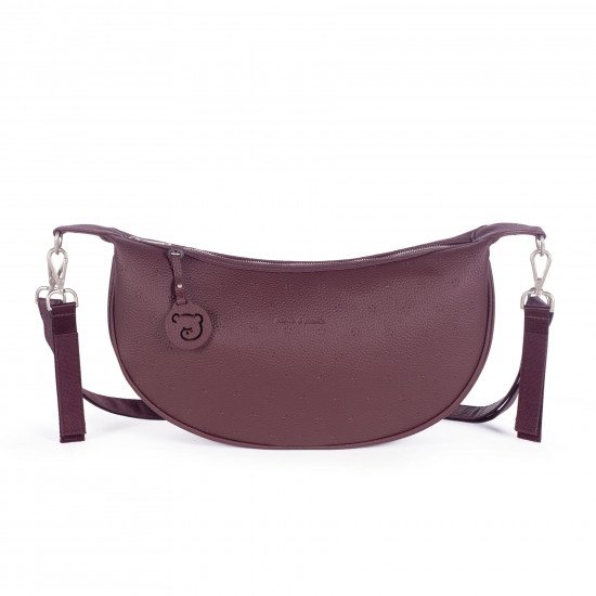 Bolso Bandolera London Cherry