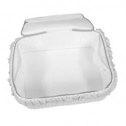 Maleta Clínica Little Bloom Flor Gris