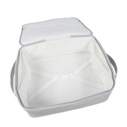 Maleta Clínica Little Bloom Vichy Gris