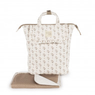 Mochila Maternal Botton Flores Mochila Maternal Botton Flores