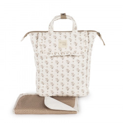 Mochila Maternal Botton Flores Mochila Maternal Botton Flores