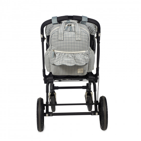 Mochila Maternal Praliné Vichy Matcha