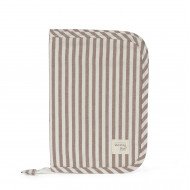 Portadocumentos Praliné Rayas Moka