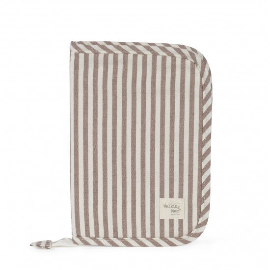 Portadocumentos Praliné Rayas Moka