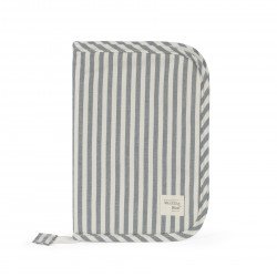 Portadocumentos Praliné Rayas Matcha