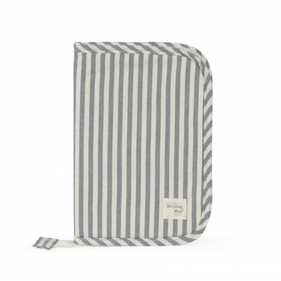 Portadocumentos Praliné Rayas Matcha