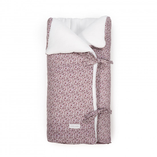 Saco Capazo Arrullo Cherry Flores