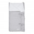 Saco Capazo Arrullo Little Bloom Vichy Gris