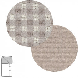 Saco Capazo Arrullo Vichy Beige