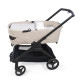 Saco Capazo Little Bloom Vichy Gris