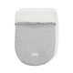 Saco Capazo Little Bloom Vichy Gris