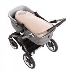 Saco Capazo Cruzado Reversible Mini Pio Beige