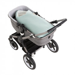 Saco Capazo Cruzado Reversible Mini Pio Mint