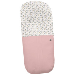 Saco Silla Recto Polipiel Pelo Zoe Rosa Empolvado Saco Silla Recto Polipiel Pelo Zoe Rosa Empolvado