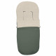 Saco Silla Recto Polipiel Verde Pelo Crudo