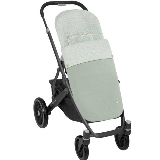 Saco Silla Estrecho Entretiempo Hojarasca Verde Agua