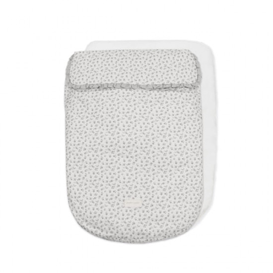 Saco Silla Entretiempo Little Bloom Flor Gris