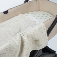 Bajera Capazo y Muselina Mimosa Verde