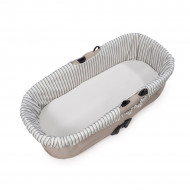 Funda Capazo con Gomas y Bajera Ajustable Botton Raya Funda Capazo con Gomas y Bajera Ajustable Botton Raya