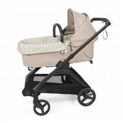 Funda Capazo Dual y Bajera Ajustable Gala Mint