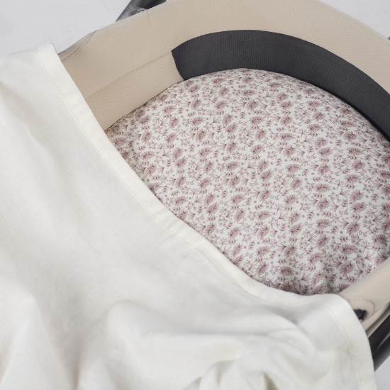 Bajera Capazo y Muselina Gala Cerise