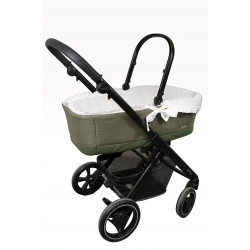 Funda Capazo Partida Plumeti Blanco 