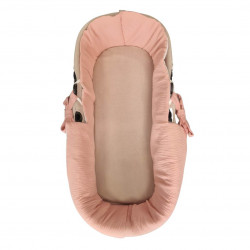 Funda Capazo Partida Bambula Rosa Empolvado Funda Capazo Partida Bambula Rosa Empolvado