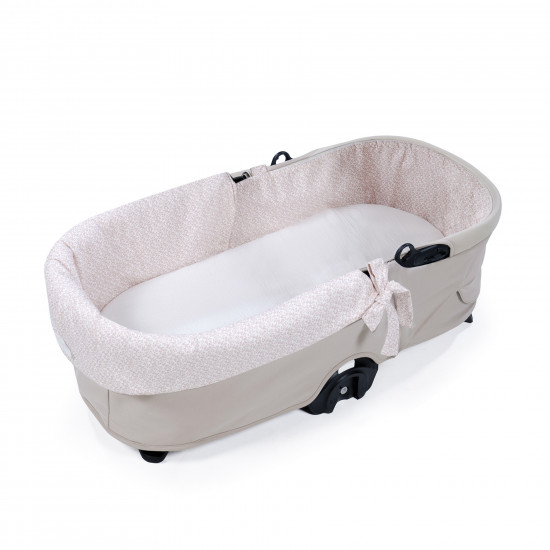Funda Capazo Dual y Bajera Ajustable Maison Tender Flores