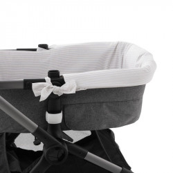 Funda Capazo Dual Reversible Candela Crudo