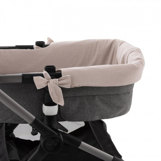 Funda Capazo Dual Reversible Candela Wine Funda Capazo Dual Reversible Candela Wine