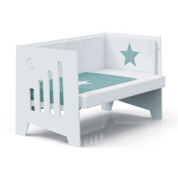 Cuna Omni XL 6 en 1 Tamaño 140 x 70 cm