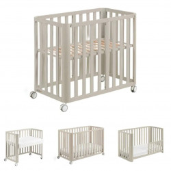 Minicuna Colecho y Cuna Doco Plus Beige (sin colchón)
