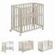Minicuna Colecho y Cuna Doco Plus Beige (sin colchón)