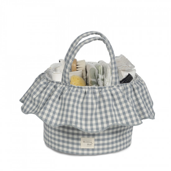 Cesta Organizadora Praliné Vichy Matcha