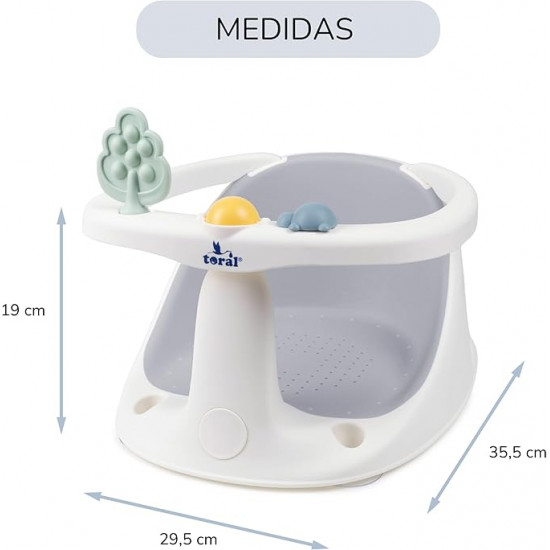 Asiento de Baño con Ventosas Antideslizantes Chapoteos Asiento de Baño con Ventosas Antideslizantes Chapoteos