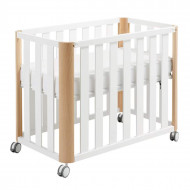 Minicuna Colecho Doco Sleeping 90 x 50 Blanco  Natural con colchón