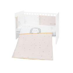 Nódico y Protector Hedge Hugs Rosa 120 x 60 Nódico y Protector Hedge Hugs Rosa 120 x 60