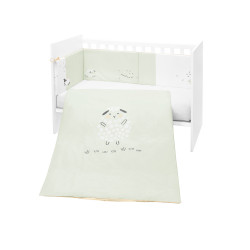 Nórdico y Protector Sleepy Sheeps Menta 120 x 60 Nórdico y Protector Sleepy Sheeps Menta 120 x 60