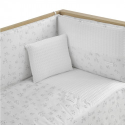 Colcha y Protector Merlo Cuna 120 x 60