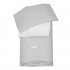 Nórdico Little Bloom Vichy Gris Cuna 120 x 60 cm